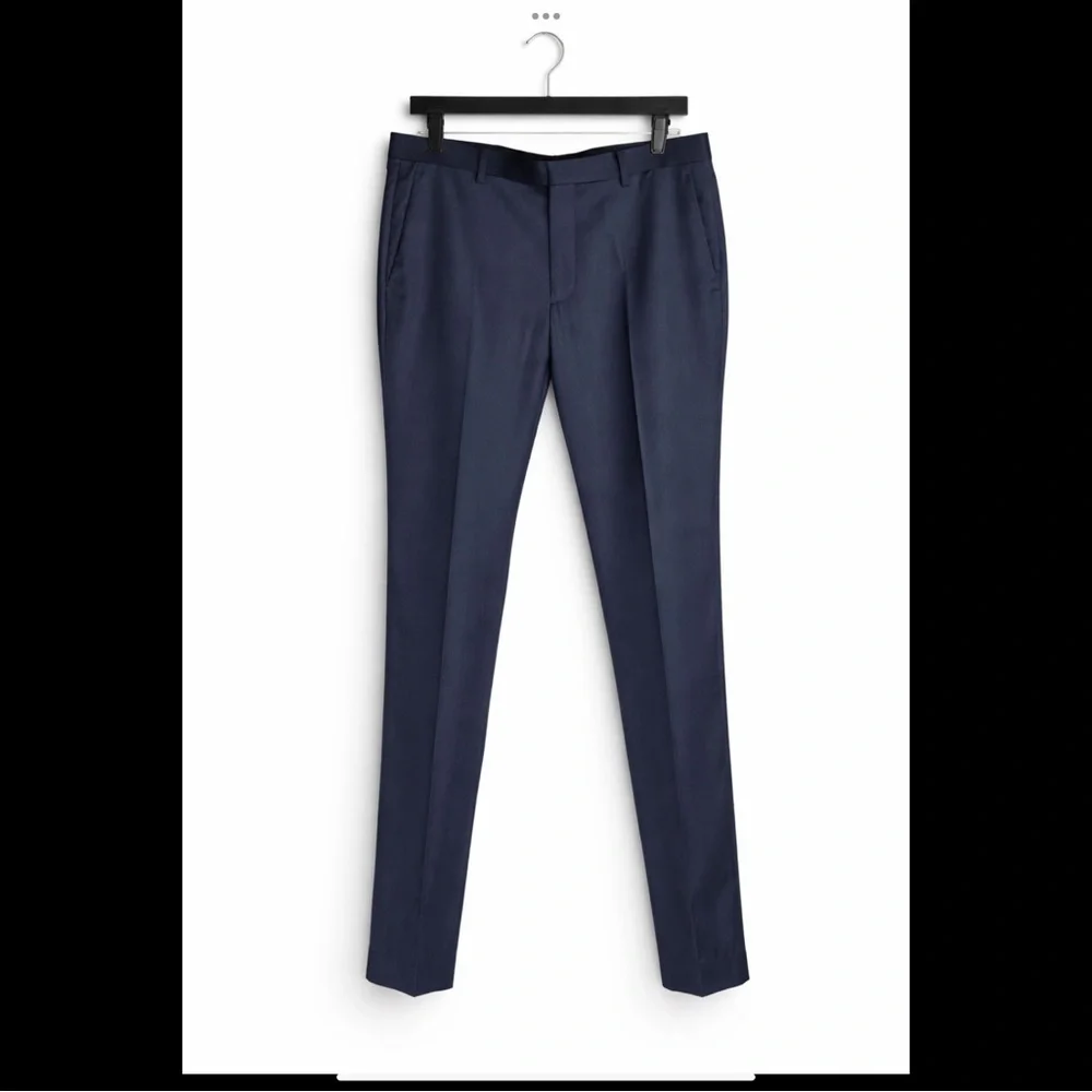 $298 J Crew Thompson Lightweight Wool Suit Pants Navy W34 L32 Tailored DressNWT